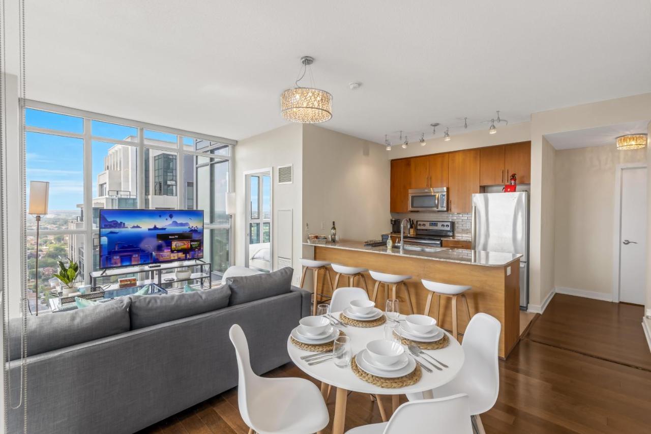 Ultra Luxurious 2.5 Bedroom 2 Full Bathroom 1 Parking Condo Near Sq1 Striking Views Mississauga Exteriör bild