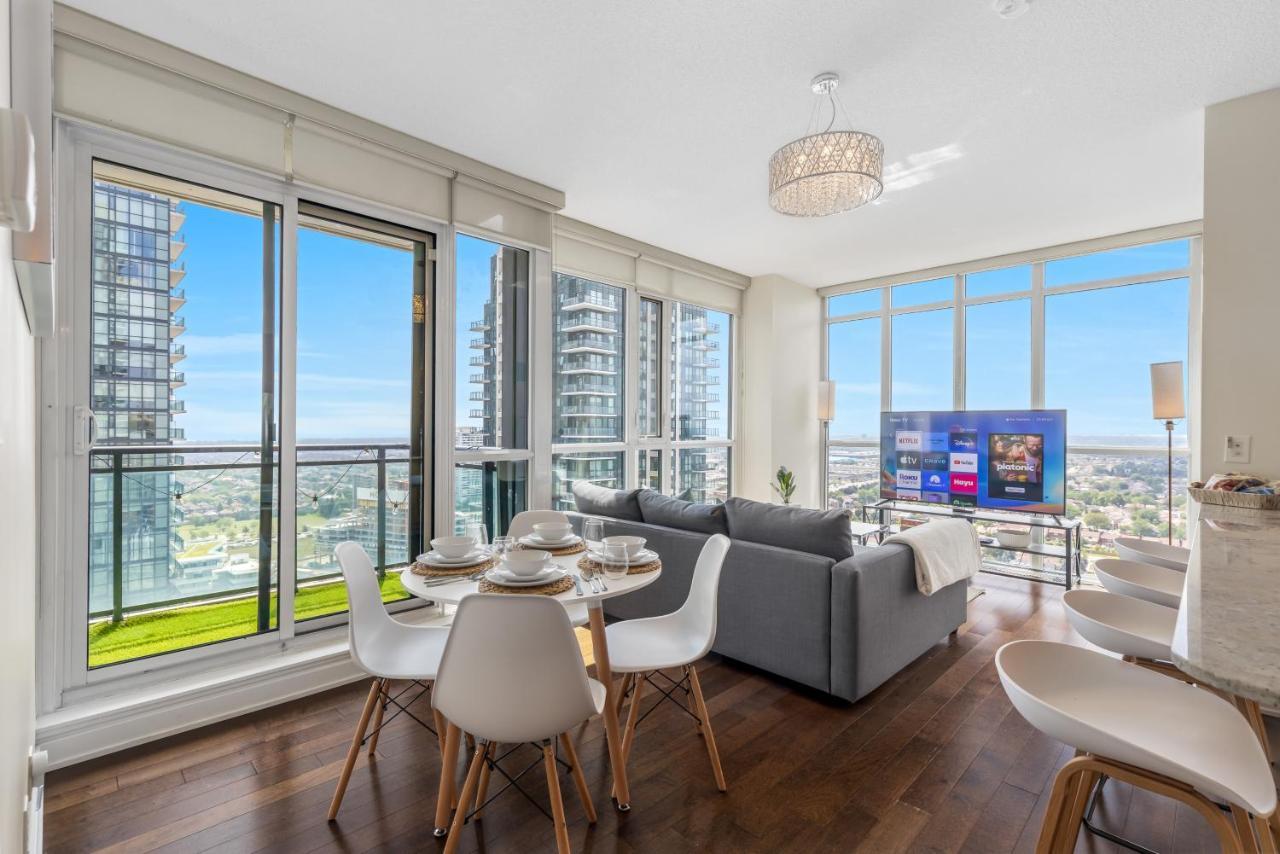 Ultra Luxurious 2.5 Bedroom 2 Full Bathroom 1 Parking Condo Near Sq1 Striking Views Mississauga Exteriör bild